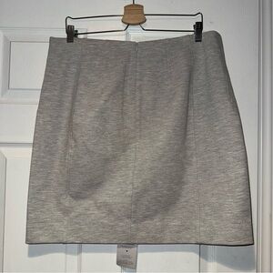 MM Lafleur NWT Crosby Skirt +1 Heather Gray
